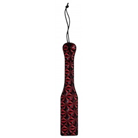Красно-черная шлепалка Luxury Paddle - 31,5 см.