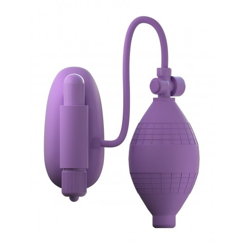 Сиреневая вакуумная вибропомпа для вагины Sensual Pump-Her