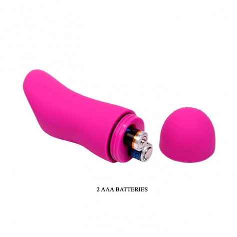 Розовый вибростимулятор-букашка Blair